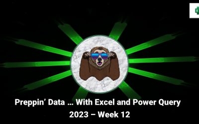 Preppin Data 2023 Week 12 – With Power Query!